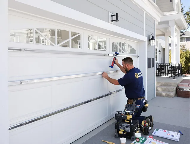 Professional garage door installation by Bethel Garage Door Repair in Bethel
