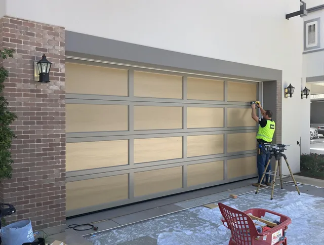 Garage door replacement service by Bethel Garage Door Repair in Bethel