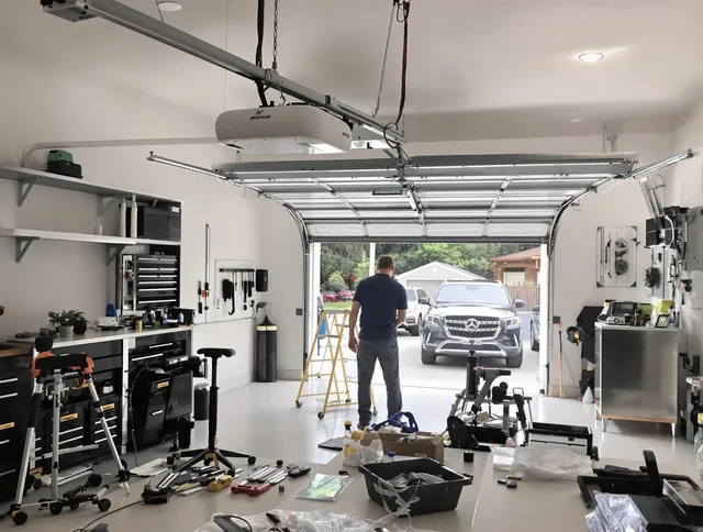 Garage door opener installation by Bethel Garage Door Repair in Bethel