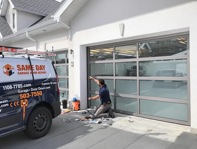 Same-day garage door repair service by Bethel Garage Door Repair in Bethel